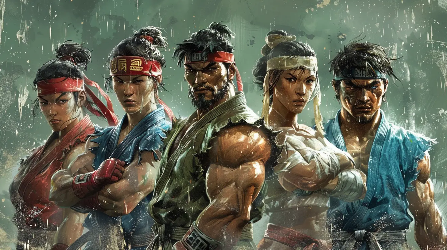 Evolution of Fighting Game Mechanics Through the Generations