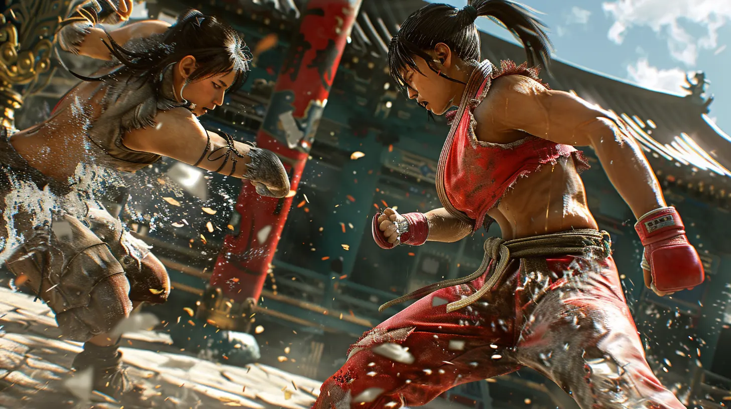 The Aesthetics of Fighting Games: From Visuals to Animations