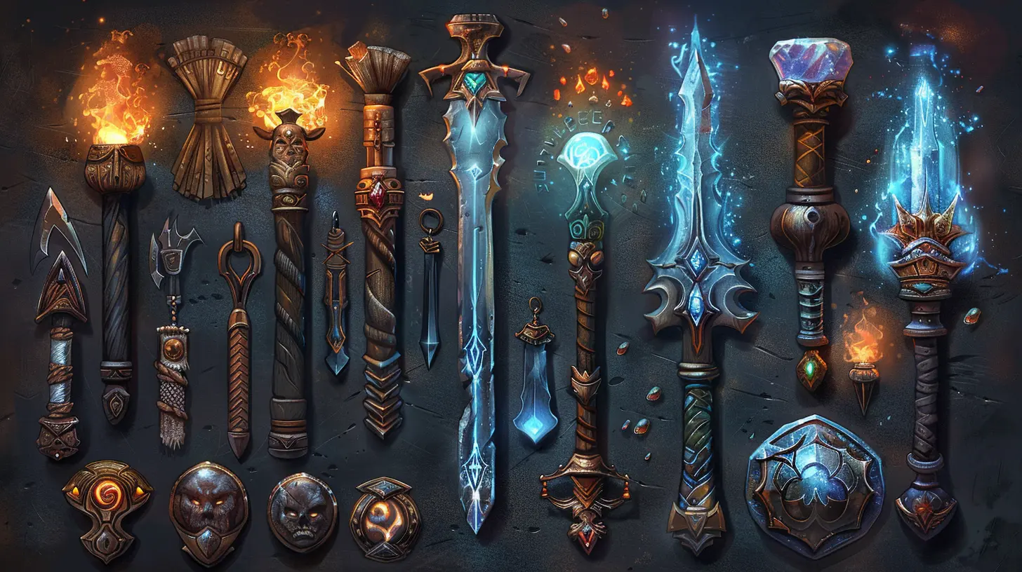 The Art of Forging: Legendary Items Crafted from Mythic Materials