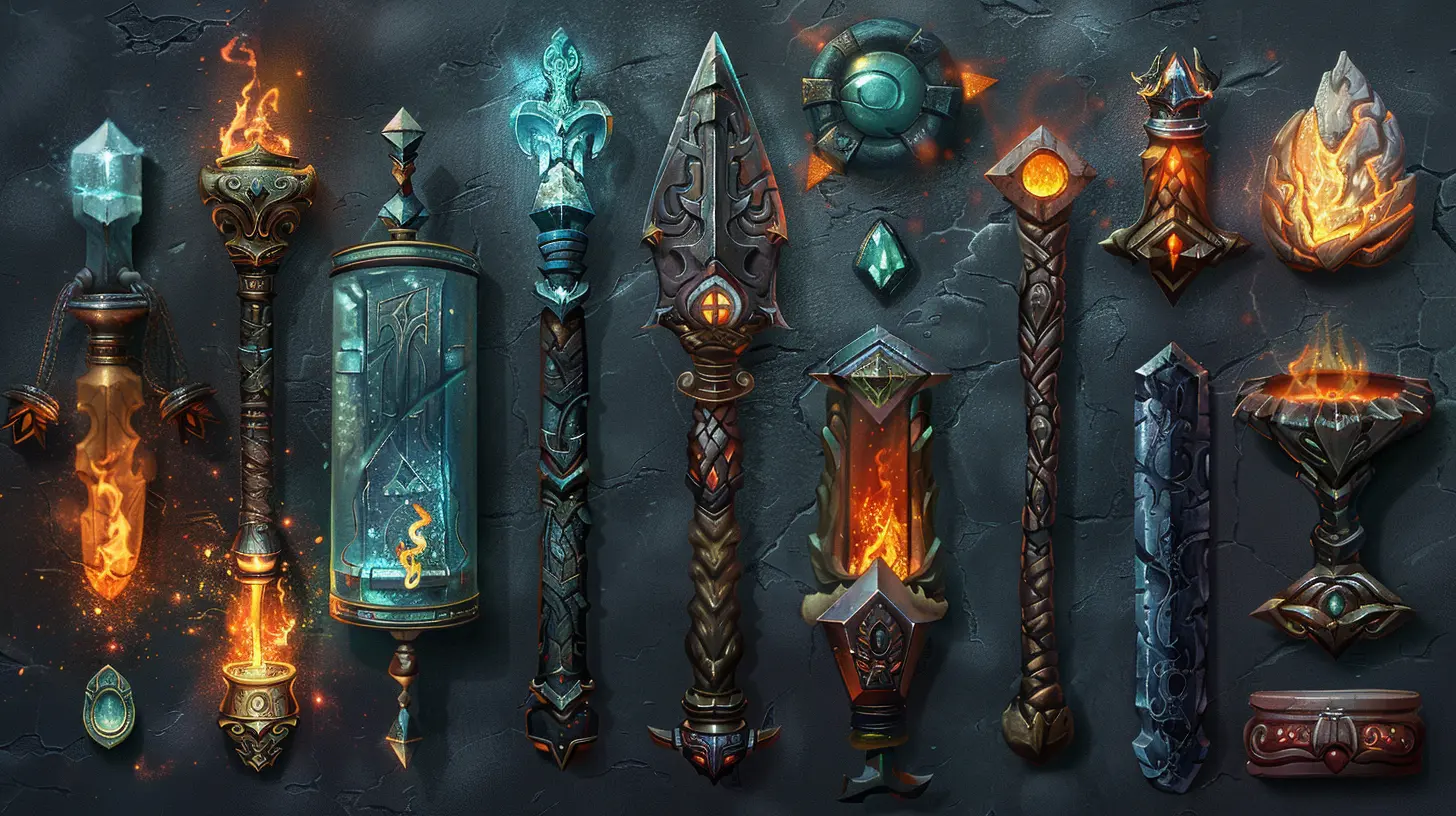 The Art of Forging: Legendary Items Crafted from Mythic Materials