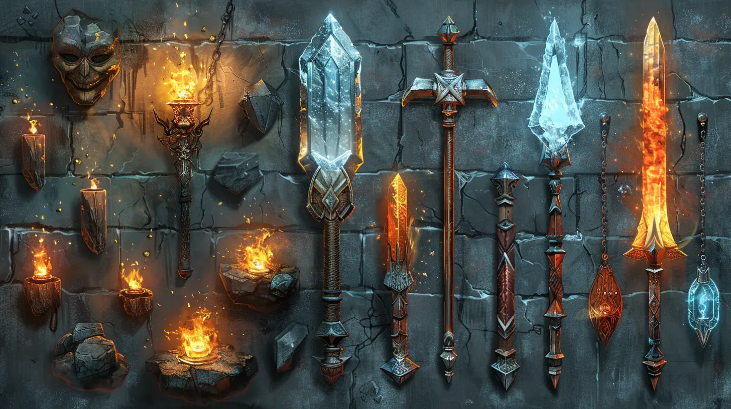The Art of Forging: Legendary Items Crafted from Mythic Materials
