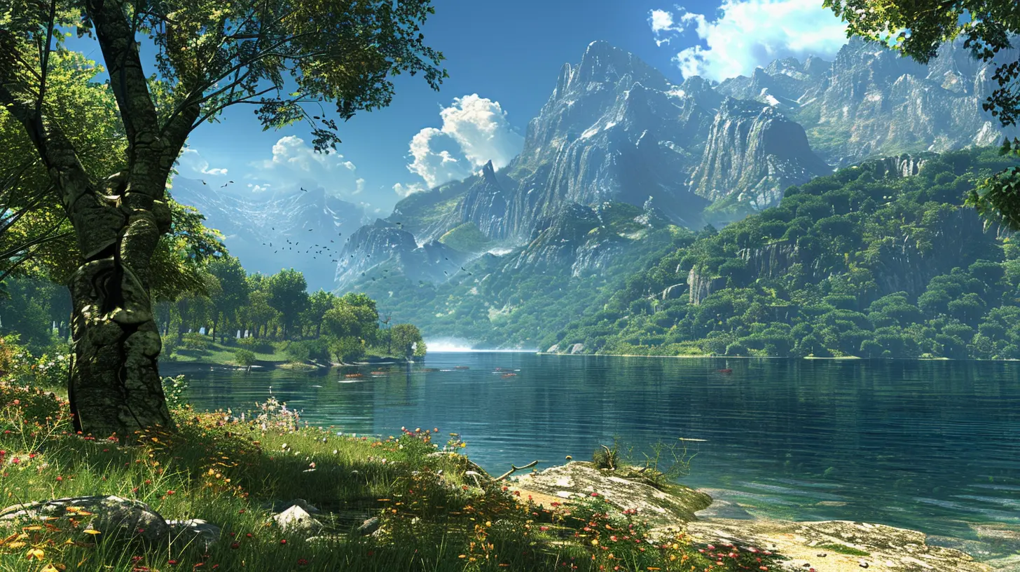 The Evolution of Virtual Landscapes in Video Games