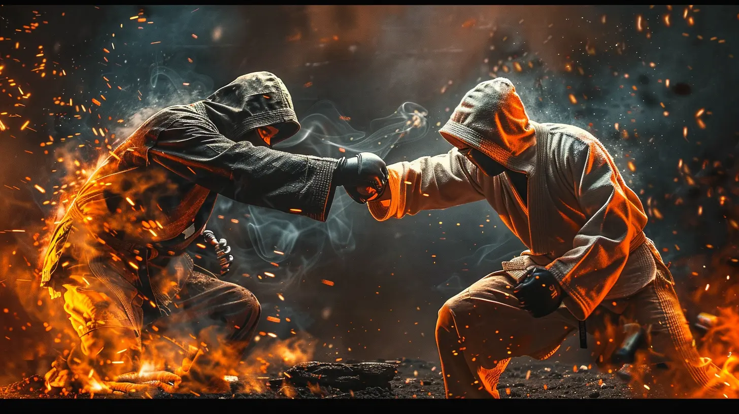 The Role of Blocking and Parrying in High-Level Play