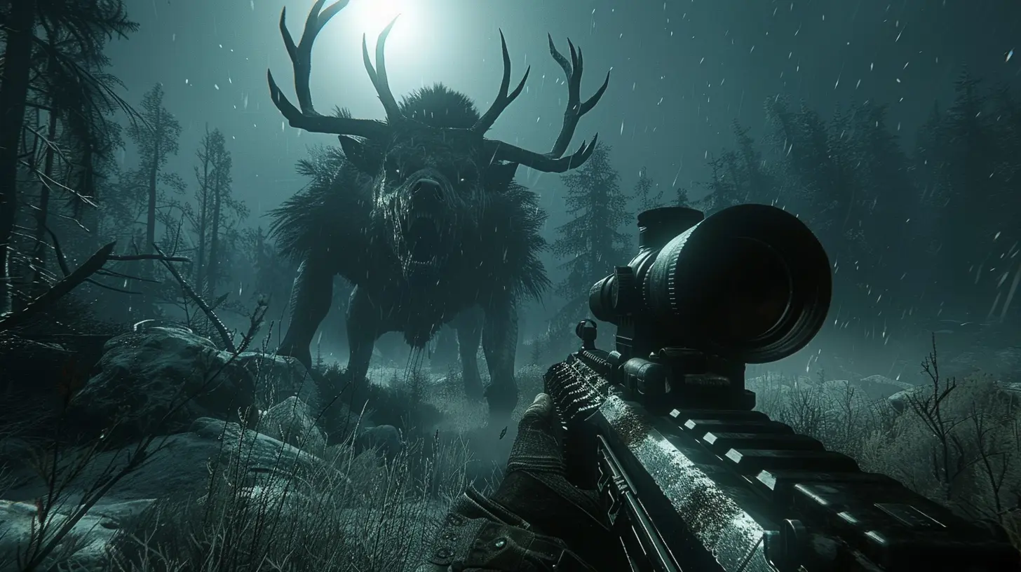 Trophy Hunting in Horror Games and the Fear Factor