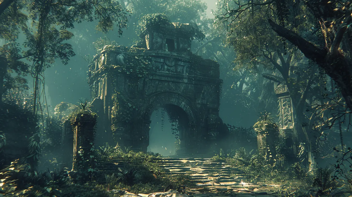 Unwritten Lore Hidden in Game Environments