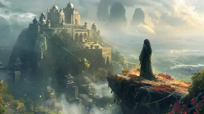 Nonlinear Game Worlds That Reward Curiosity