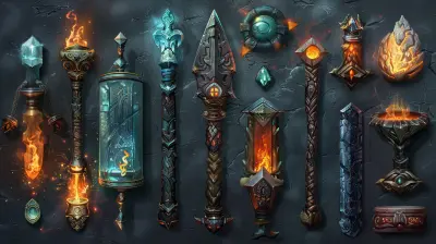 The Art of Forging: Legendary Items Crafted from Mythic Materials