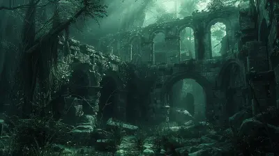 Unwritten Lore Hidden in Game Environments