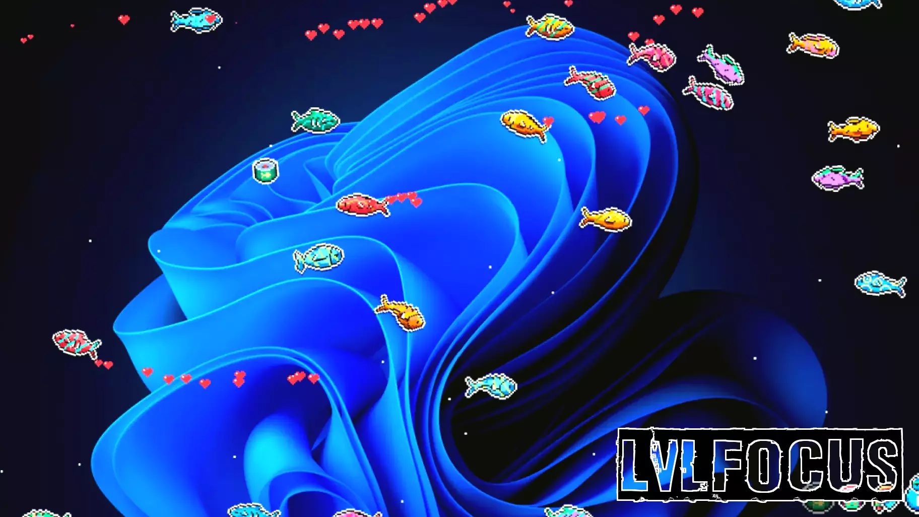 Experience Adorable Aquatic Companions with Desktop Fishes Demo