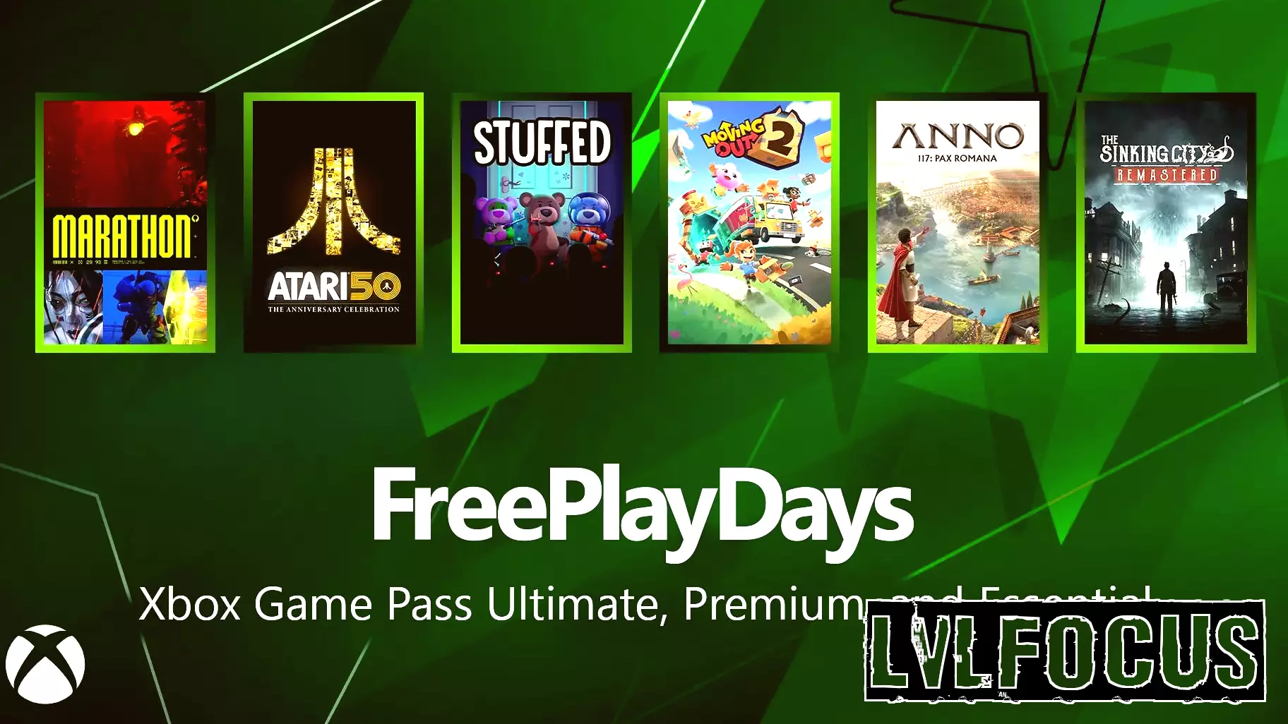 Free Play Days – Marathon (Server Slam), Atari 50: Anniversary Celebration, The Sinking City Remastered and More