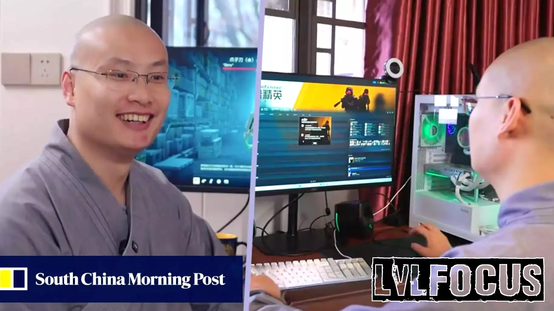 Video game-loving China monk says hobby and religion have similar life purposes