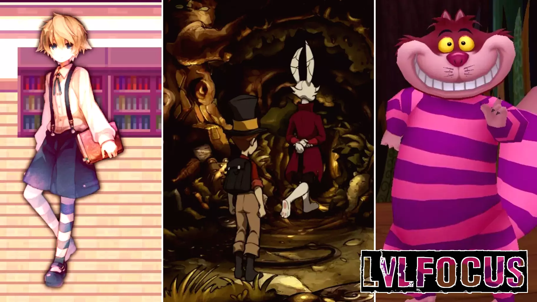Video Games Drawing Inspiration from Alice in Wonderland